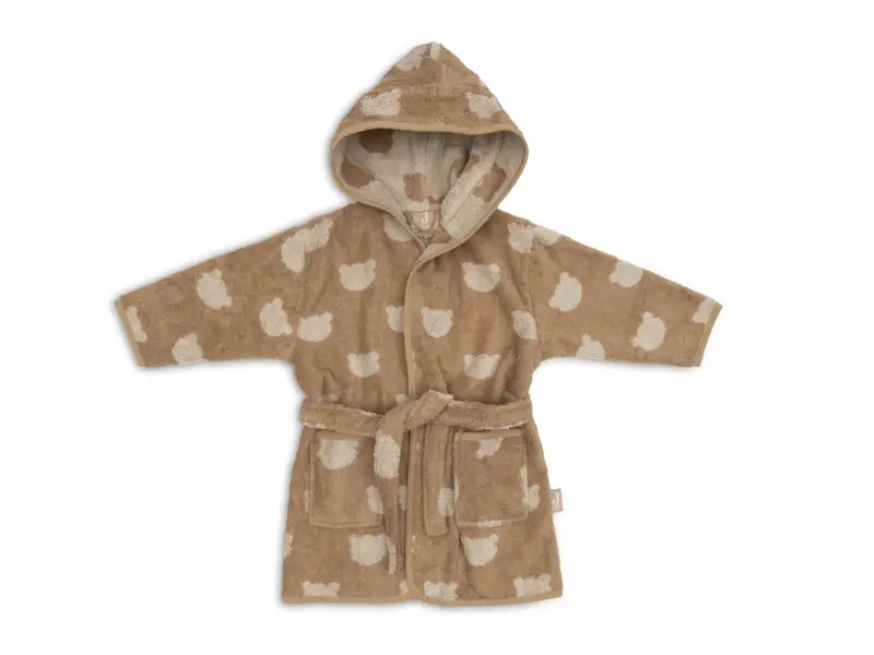 Jollein Župan froté 1-2 roky Jacquard Teddy Bear