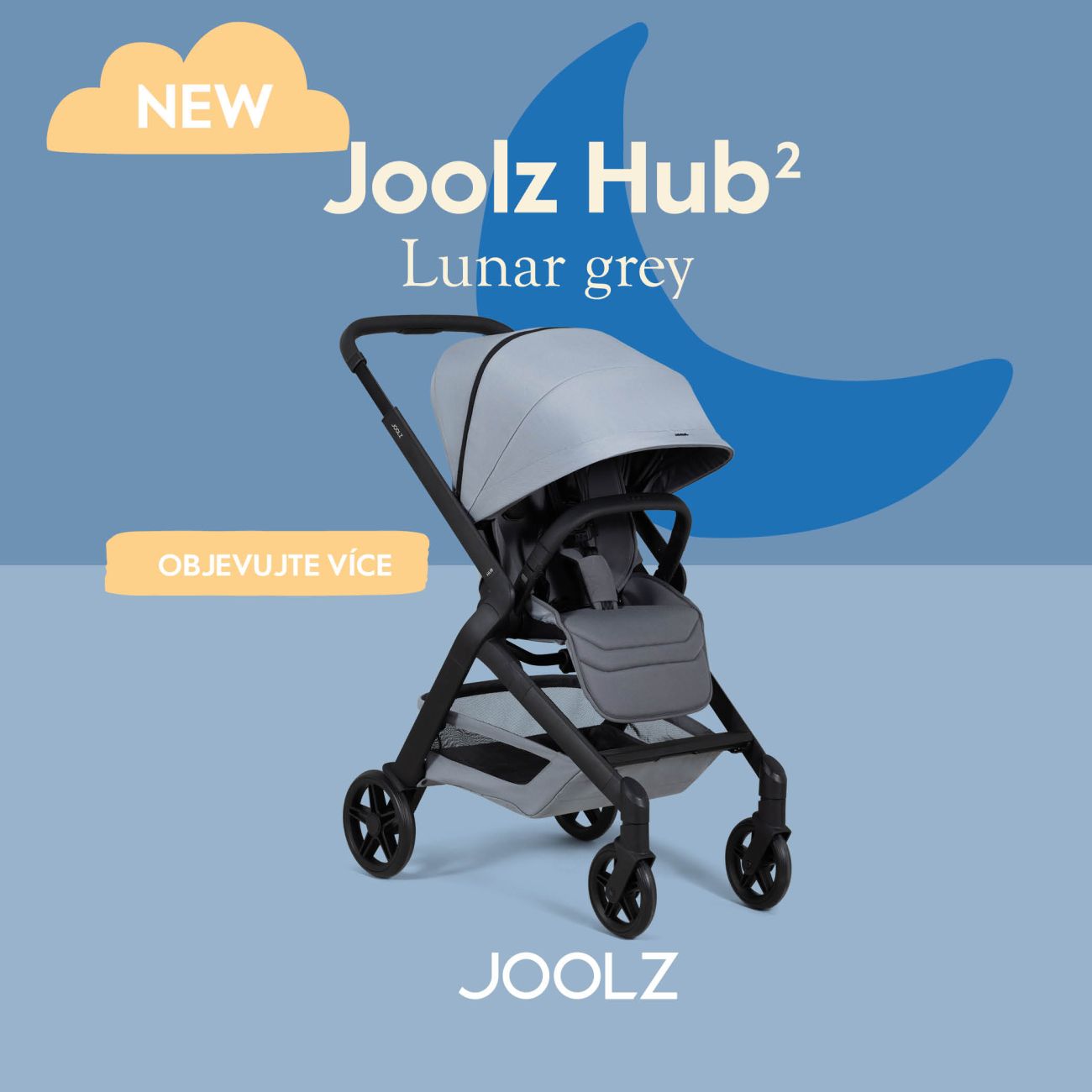 Joolz Hub ² Lunar grey Limitovaná edícia + Deka Yumeko