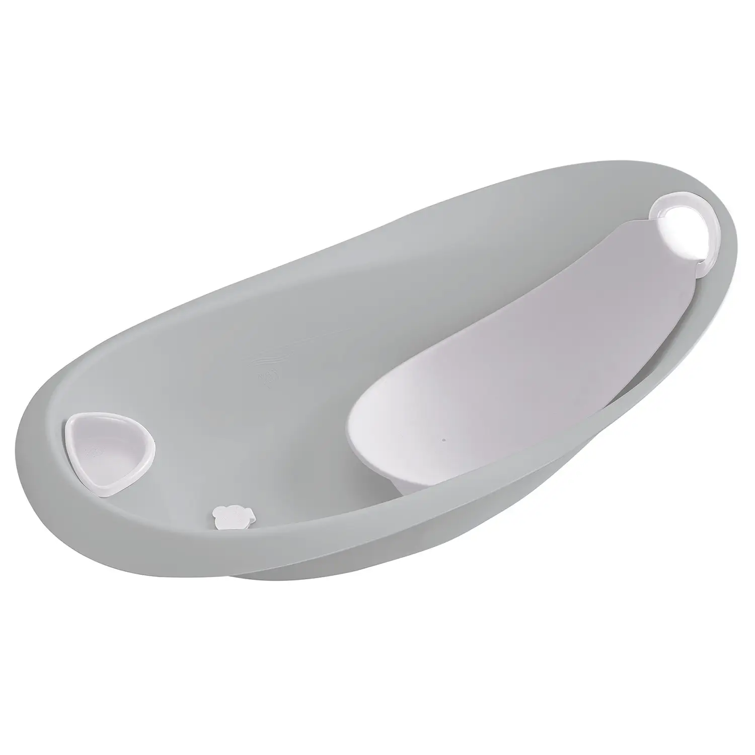 KEEEPER Detská vanička 87cm "Stars" s integrovaným lehátkom, Šedá