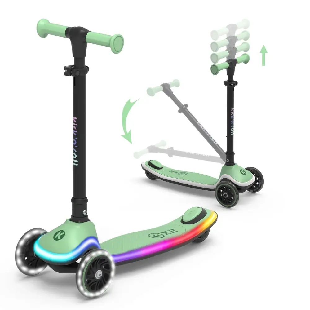 Kicknroll X2G Kolobežka Kick'n'Roll Green