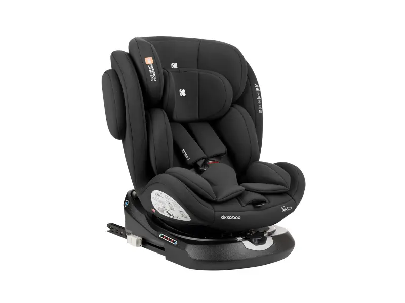 KikkaBoo Autosedačka 40-150 cm i-Felix i-SIZE Black