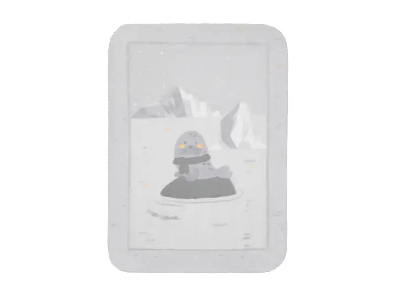 KikkaBoo Detská deka Super Soft 140x110 cm Seally Me