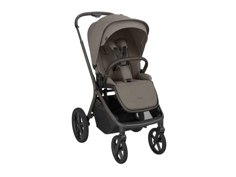 KikkaBoo Kočík 2v1 Goya Platinum Mocca