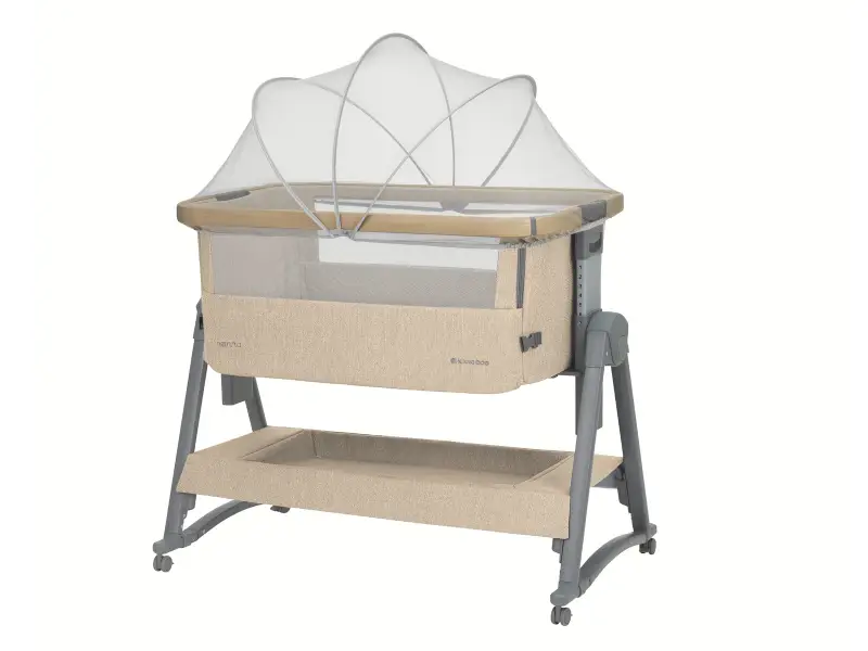 KikkaBoo Postieľka prenosná Nanna Beige