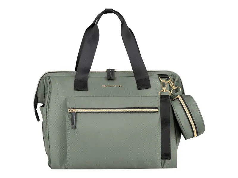 KikkaBoo Prebaľovacia taška Maxi Army Green
