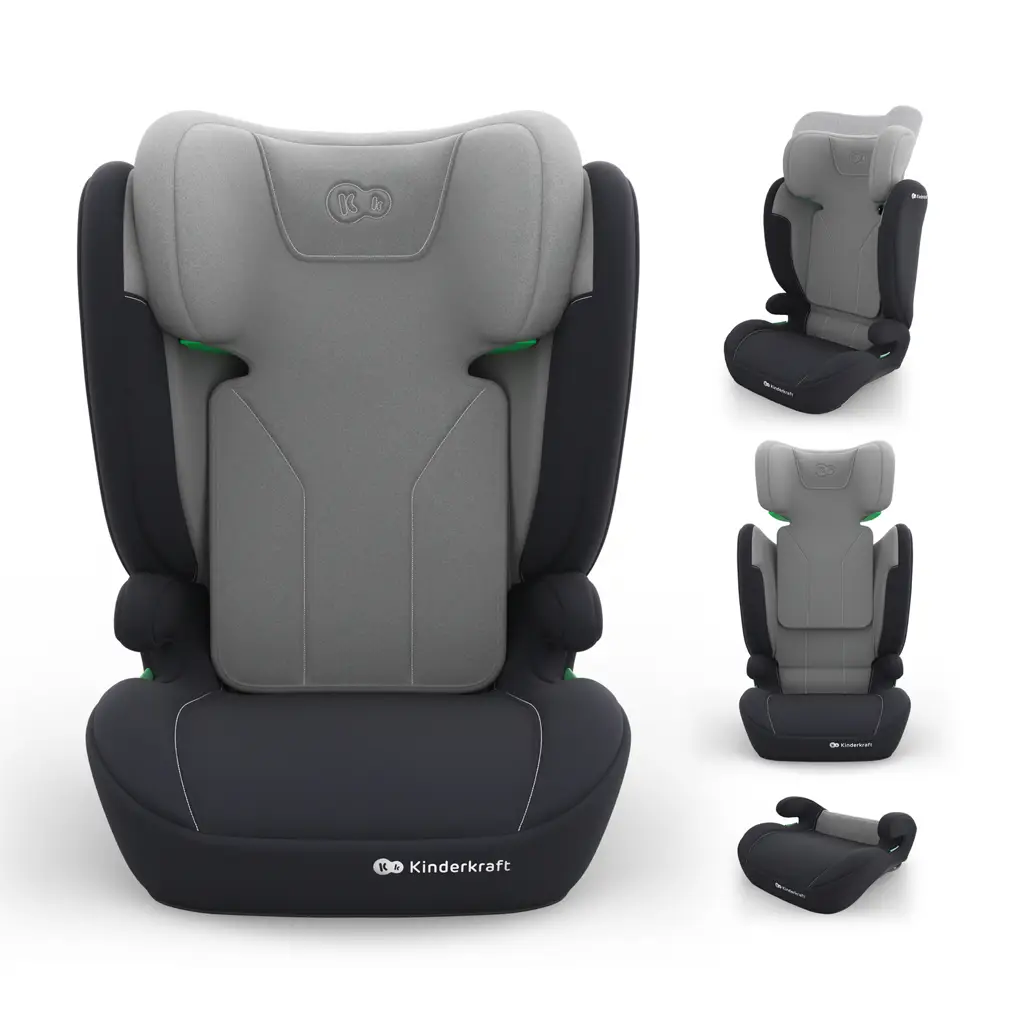 KINDERKRAFT Autosedačka i-Spark 2 Plus i-Size (100-150 cm) Grey