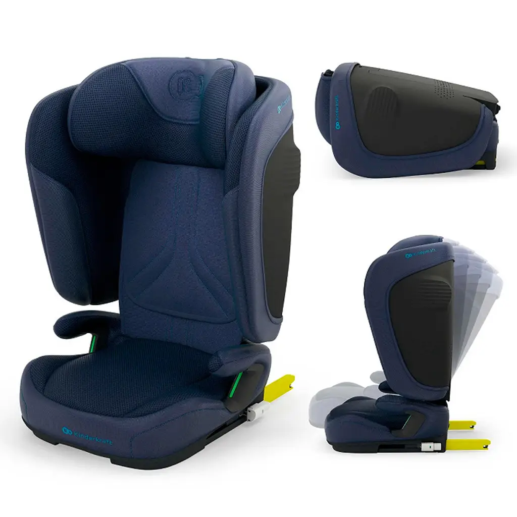 KINDERKRAFT Autosedačka skladacia Unity 2 I-Size Navy