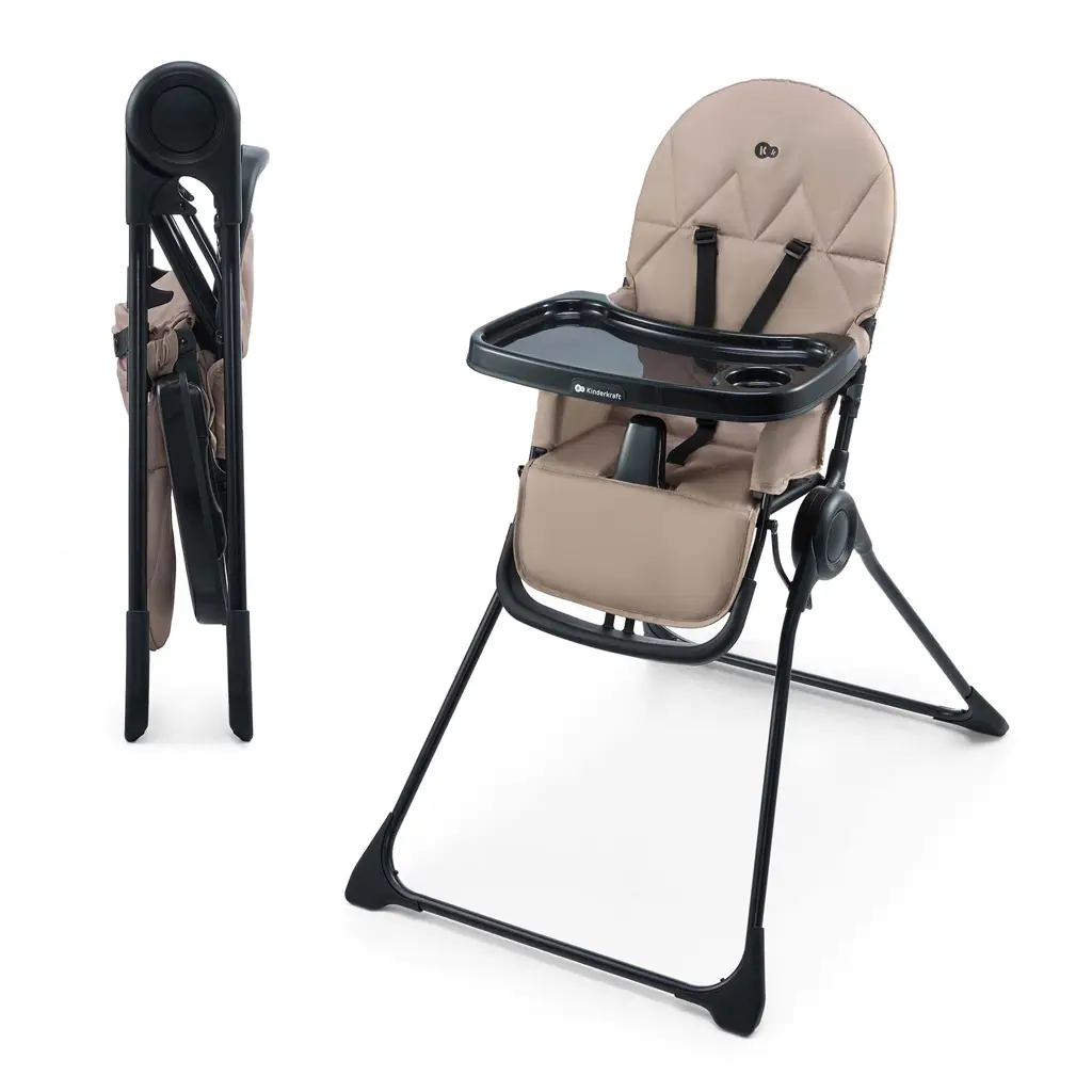 KINDERKRAFT Stolička jedálenská Binci Beige