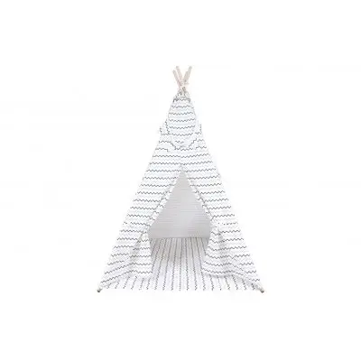 KINDSGUT Detské teepee cik cak
