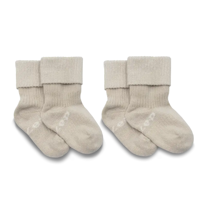 KipKep Detské ponožky Stay-on-Socks 6-12m 2páry Cookie