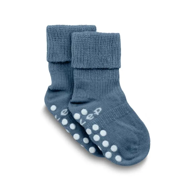 KipKep Detské ponožky Stay-on-Socks ANTISLIP 18-24m 1pár Blue Heaven
