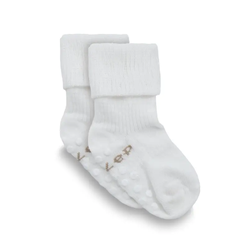 KipKep Detské ponožky Stay-on-Socks ANTISLIP 18-24m 1pár Off White