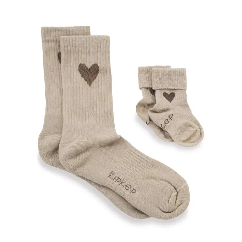 KipKep Matching set Stay-on-Socks Mini & Me Cookie
