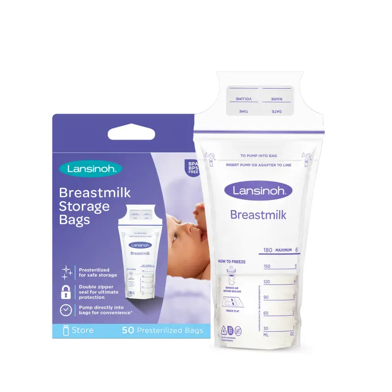 Lansinoh Sáčky na skladovanie materského mlieka 50ks
