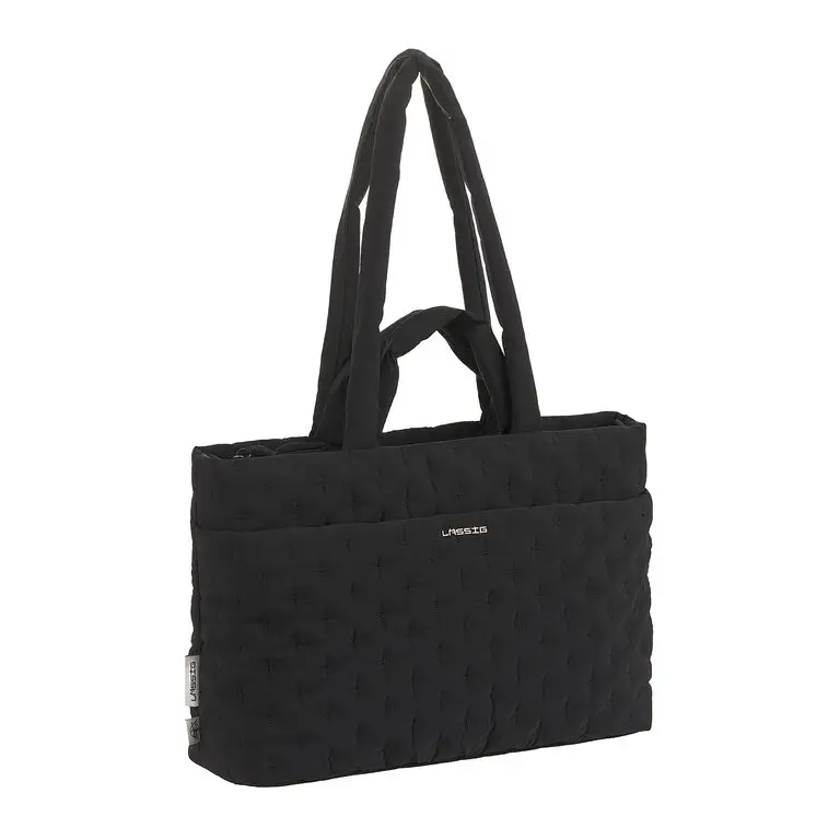 LÄSSIG Liva Prebaľovacia taška Quilted black