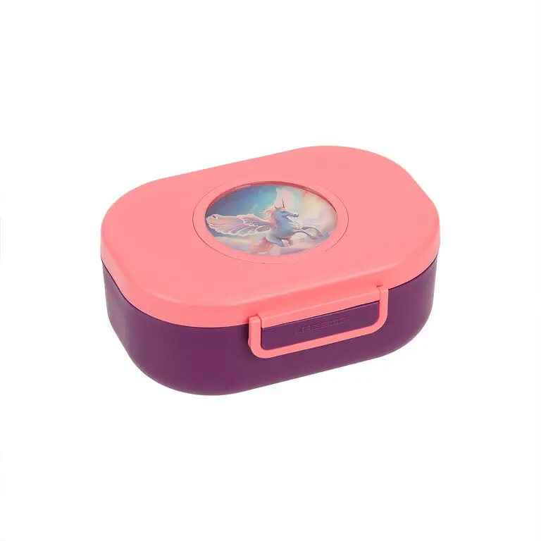 LÄSSIG Box na obed Snack & Style Unique berry/pink