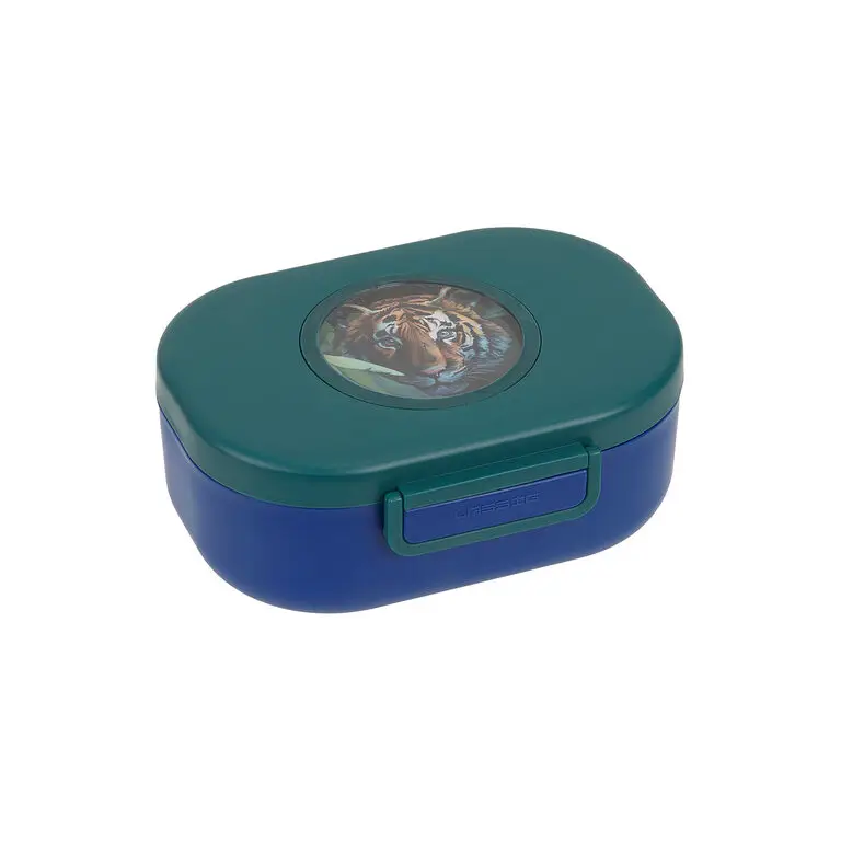 LÄSSIG Box na obed Snack & Style Unique blue/green