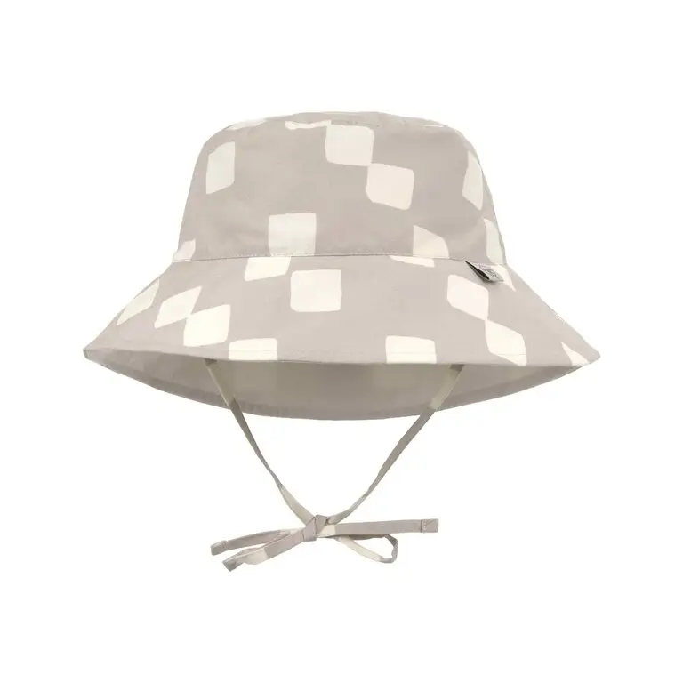 LÄSSIG Klobúčik Bucket Hat checkbo.stone/seasalt 1-3 roky., veľk.: 48-51