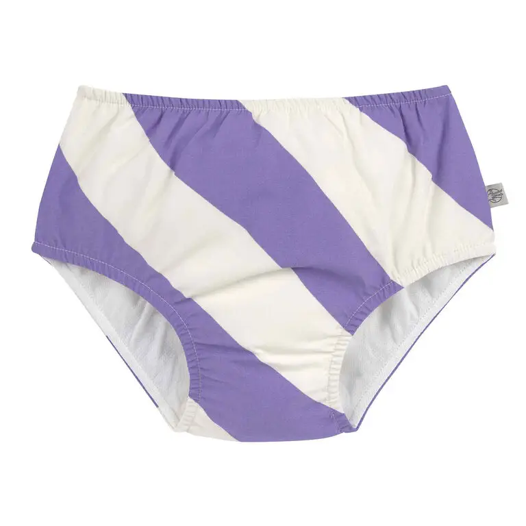 LÄSSIG Plavky stripes purple/sea salt 19-24 mes., veľ.: 92