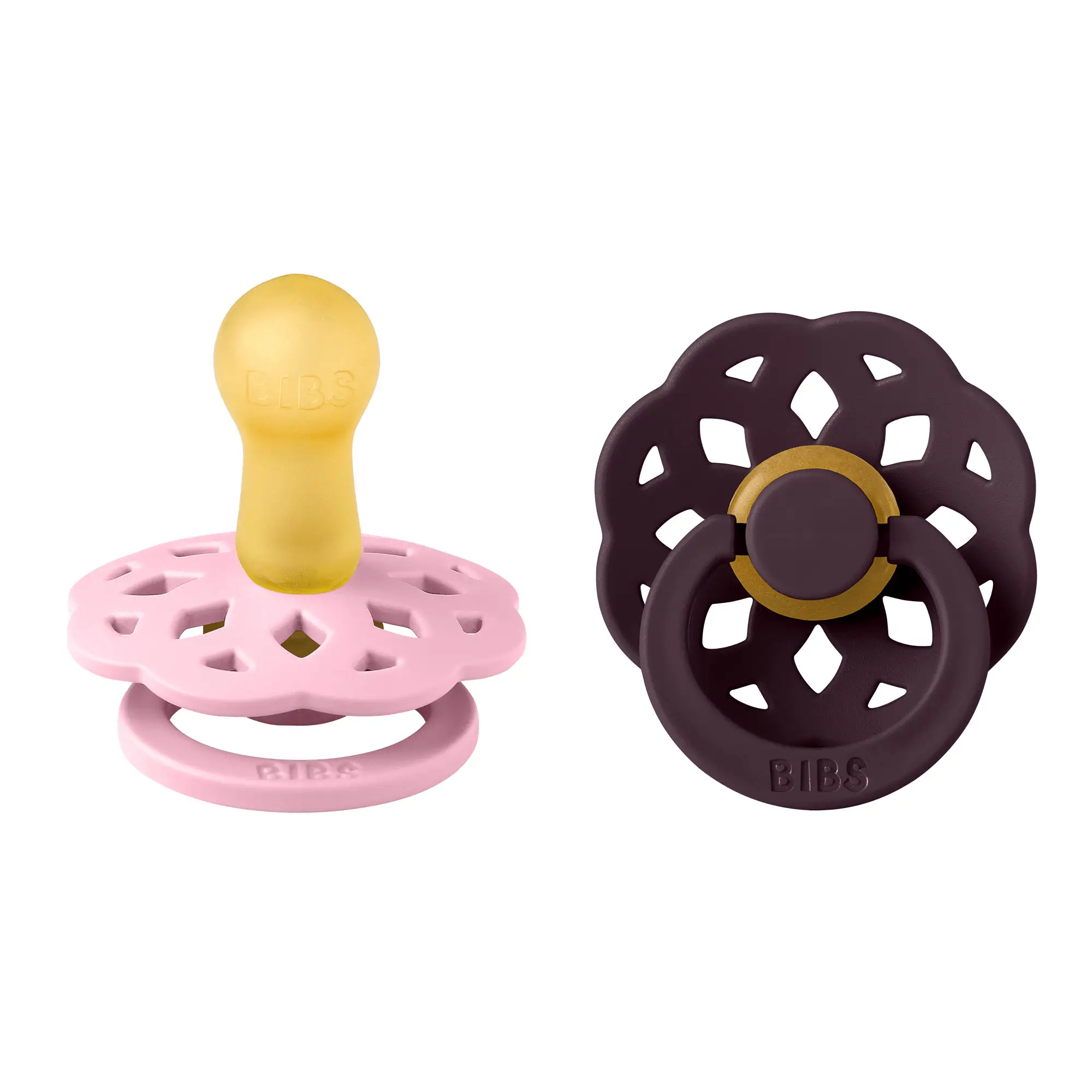 BIBS Boheme cumlíky z prírodného kaučuku 2ks - veľkosť 2