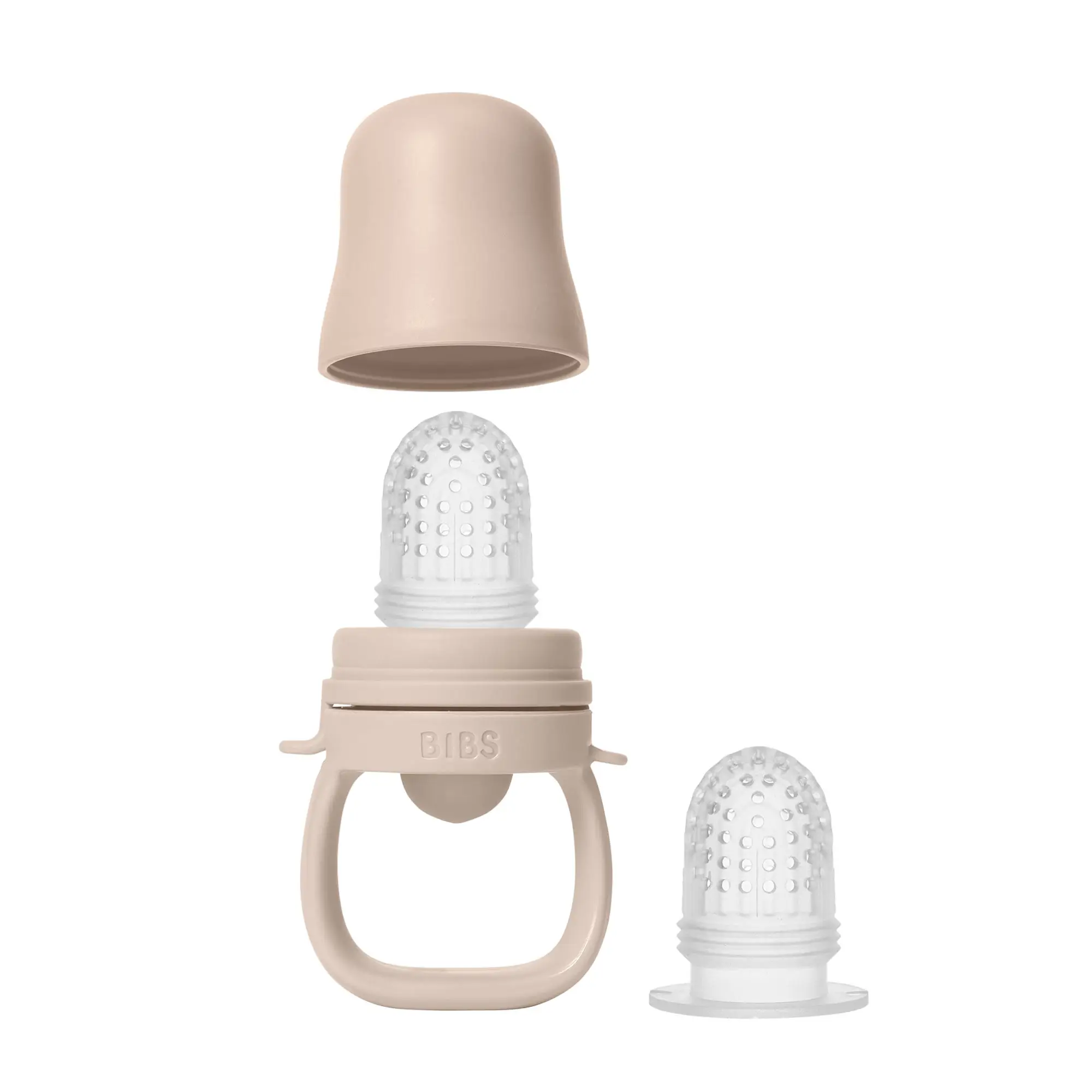 BIBS silikónový cumlík na kŕmenie blush