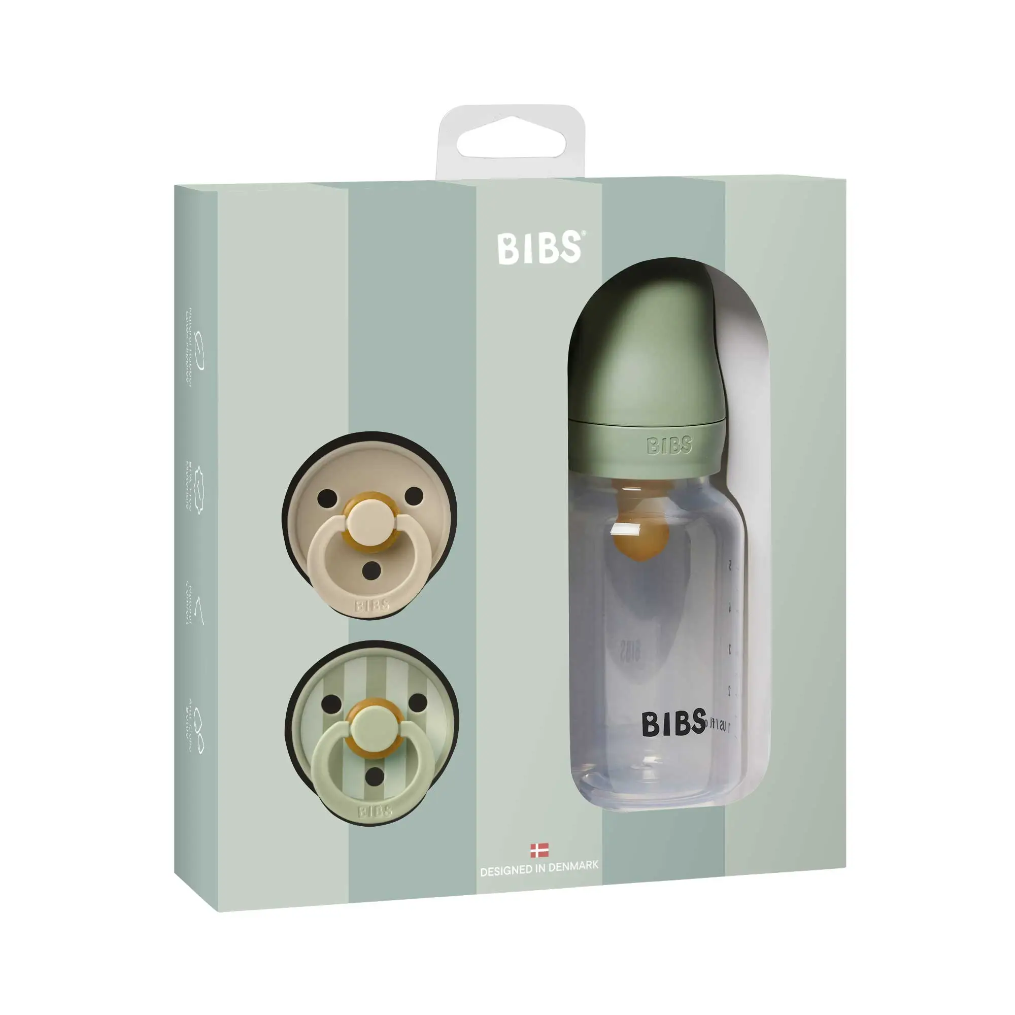 BIBS Sprinkle darčekový set sage