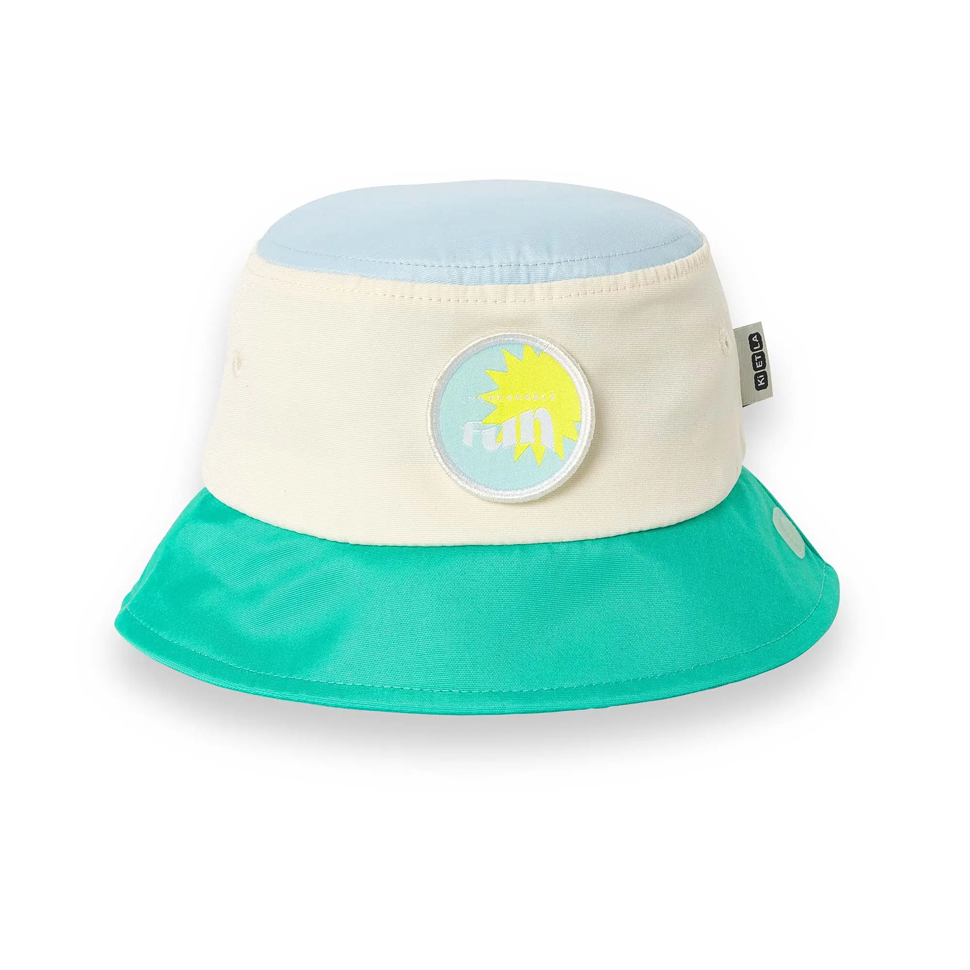 KiETLA VIBE klobúčik s UV ochranou - Green 51-53 cm