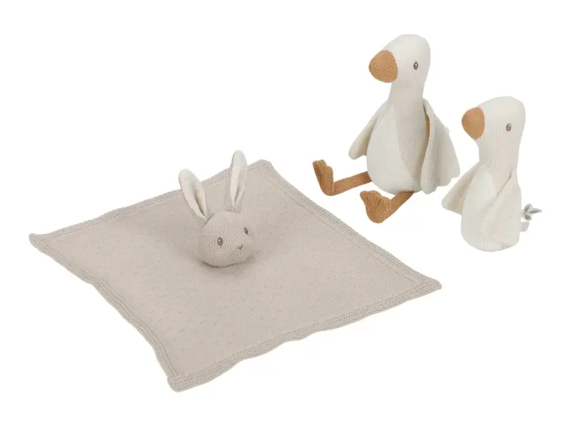 Little Dutch Darčeková sada pletená Newborn Naturals