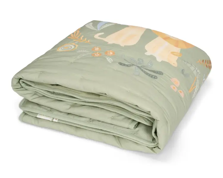 Little Dutch Deka 70x100 cm Green Safari Wonders