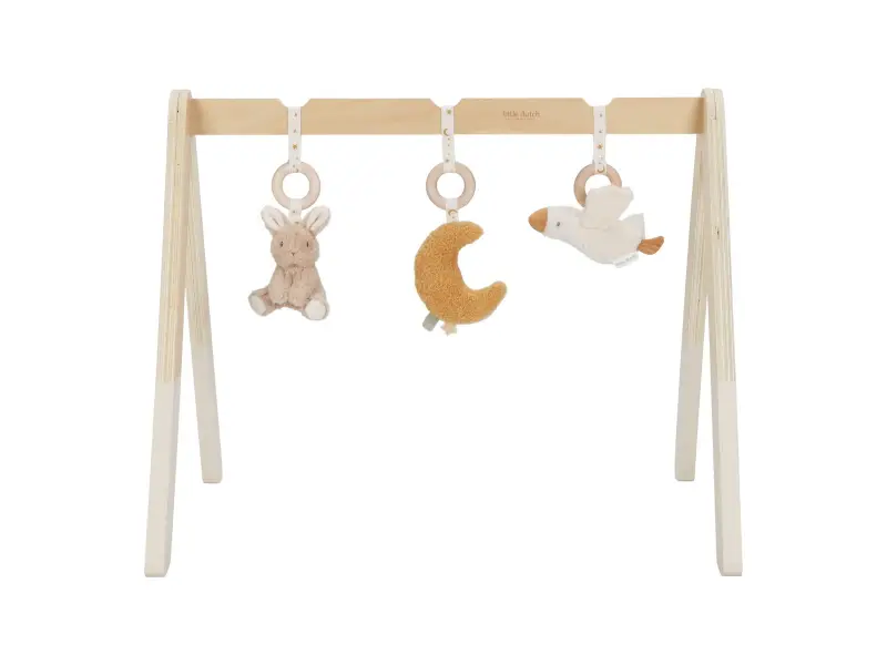 Little Dutch Drevená hrazdička Newborn Naturals