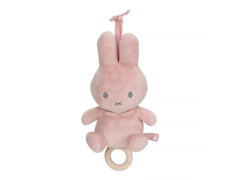 Little Dutch Hudobný králiček Miffy Pink Flower