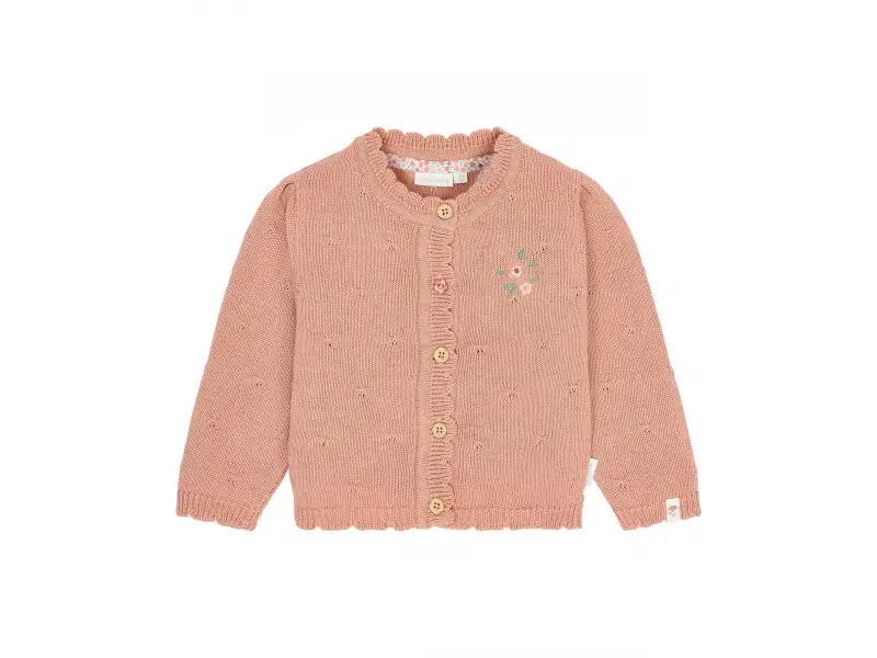 Little Dutch Kardigan pletený Deep Pink vel. 74