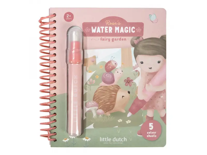 Little Dutch Kníha kúzlenia s vodou Rosa Fairy Garden