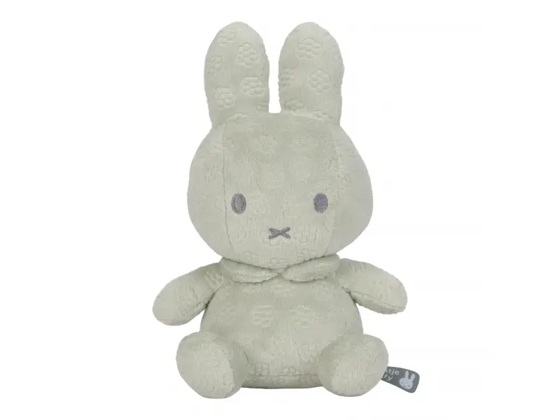 Little Dutch Králiček Miffy Green Flower 20 cm