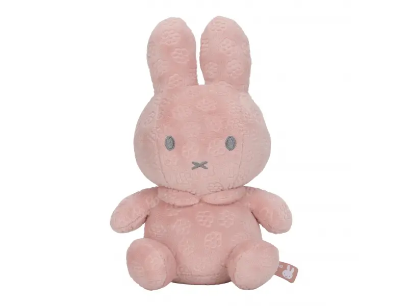 Little Dutch Králiček Miffy Pink Flower 20 cm
