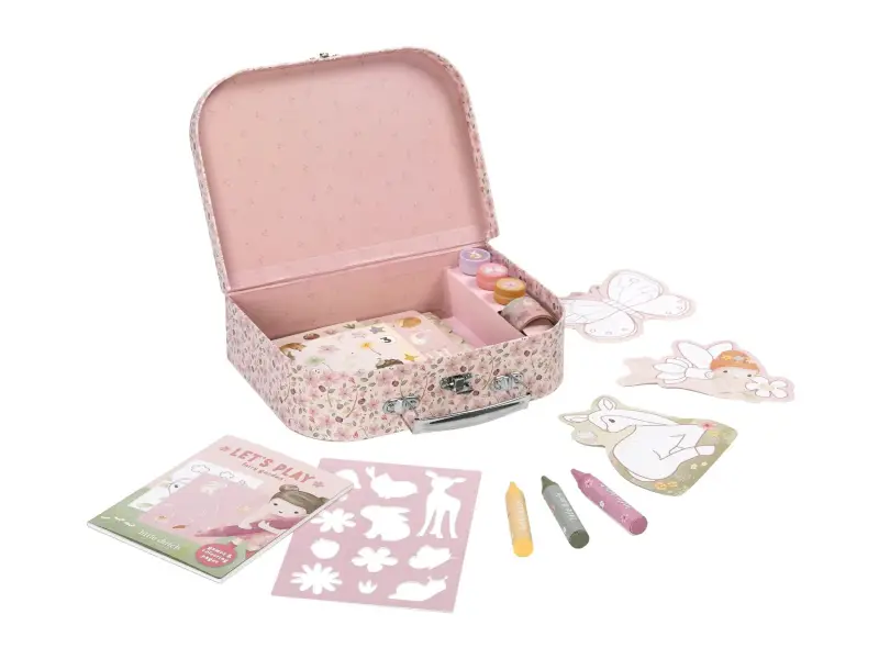 Little Dutch Kreatívna sada v kufríku Rosa