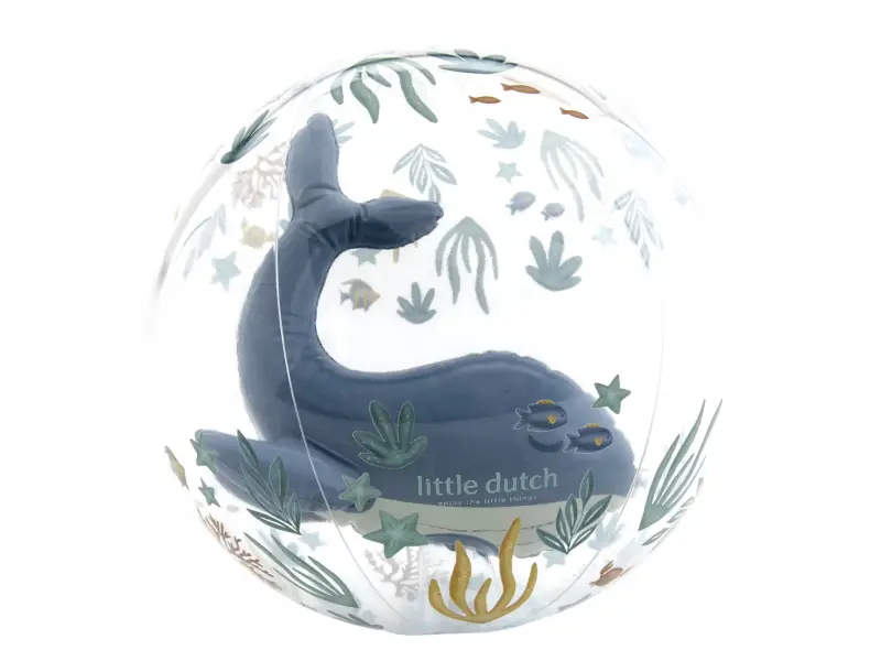 Little Dutch Nafukovacia lopta 3D Ocean World