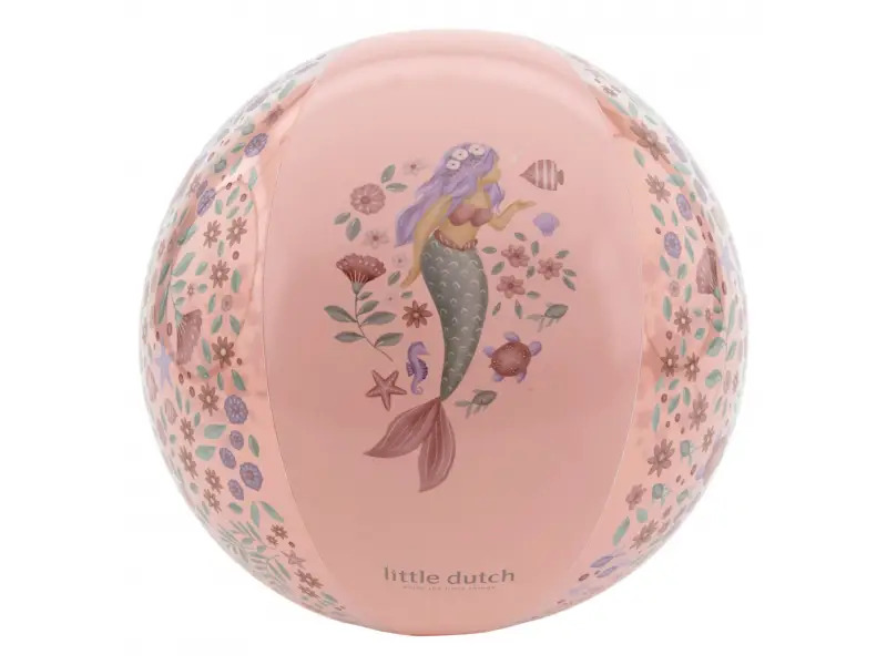 Little Dutch Nafukovacia lopta Dreamy Mermaid