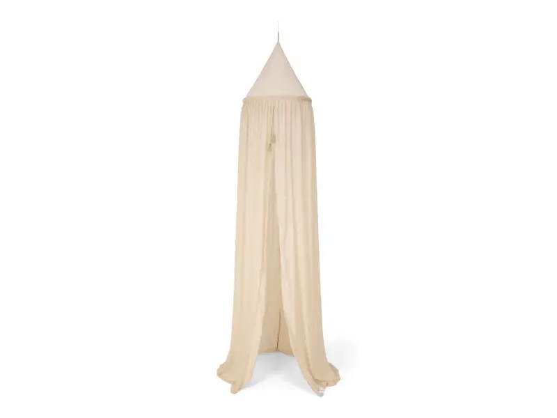 Little Dutch Nebesa nad postýlku mušelín Pure Soft Beige