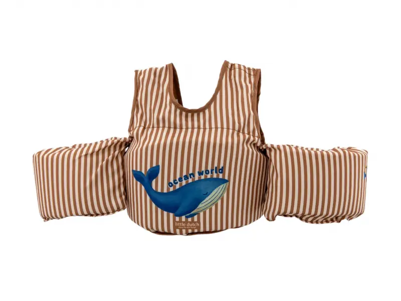 Little Dutch Plávacia vesta s rukávmi Ocean World