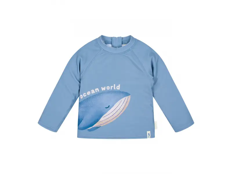 Little Dutch Plavecké tričko dlhý rukáv Ocean Blue veľ. 86/92