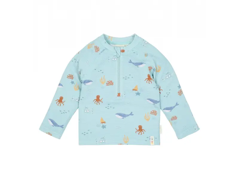 Little Dutch Plavecké tričko dlhý rukáv Ocean Friends veľ. 86/92