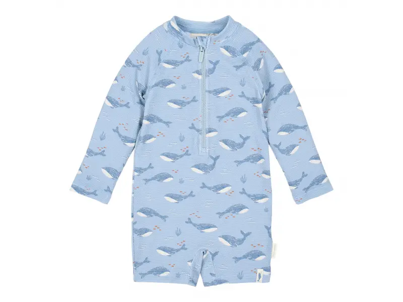 Little Dutch Plavky dlhý rukáv Ocean Splash veľ. 86/92