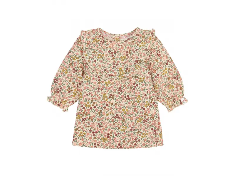 Little Dutch Šaty dlhý rukáv Safari Flowers vel. 80