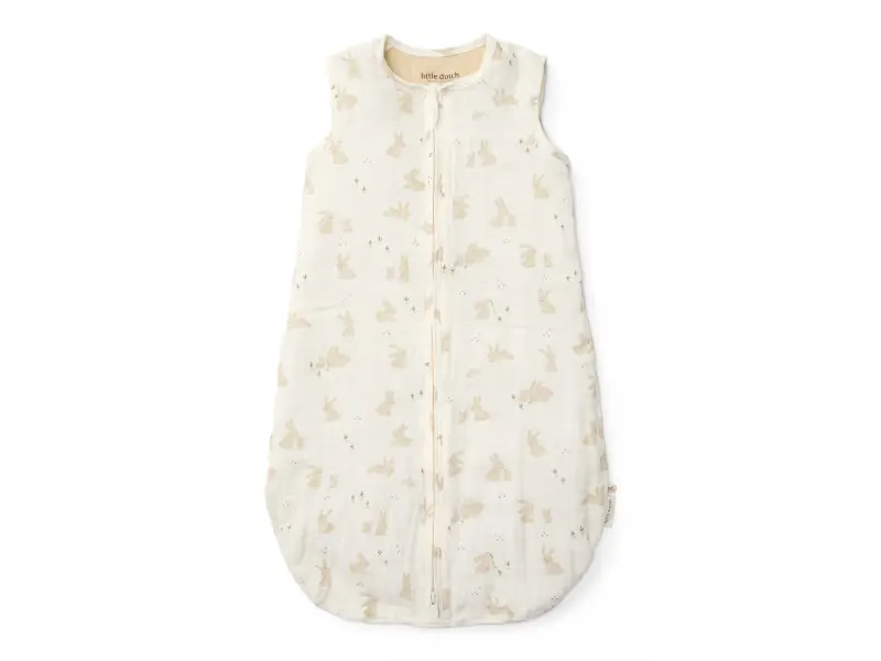 Little Dutch Spací vak ľahký 90 cm Baby Bunny