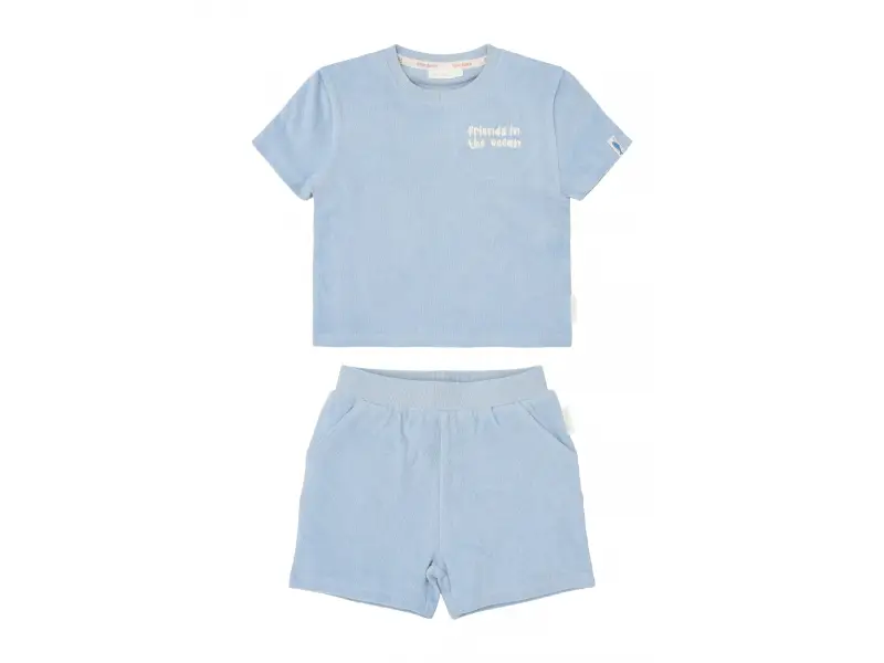 Little Dutch Tričko a kraťasy Ocean World Blue veľ. 86/92