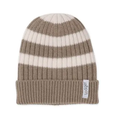 LODGER Čiapka Stripe Merino Buffalo 1 - 2 roky