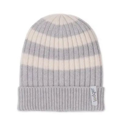 LODGER Čiapka Stripe Merino Storm 0 - 3 mesiace