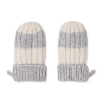LODGER Rukavice Stripe Merino Storm vel. 0 - 12 mesiacov