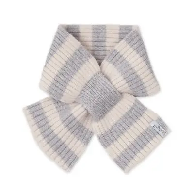 LODGER Šál Stripe Merino Storm